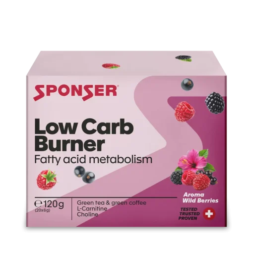 SPONSER LOW CARB BURNER FRUTAS SILVESTRES 20X6G CAJA