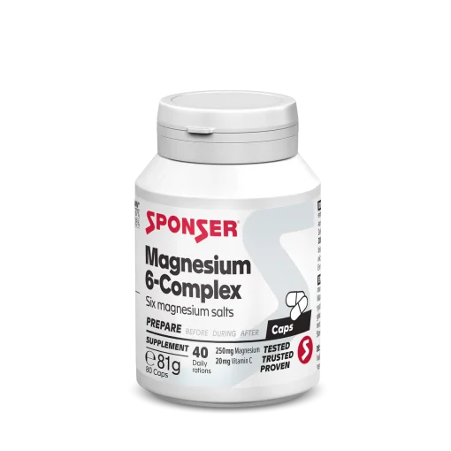 SPONSER MAGNESIUM 6-COMPLEX 80 CAPS